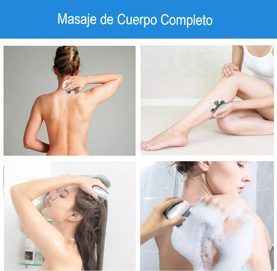 Masajeador capilar para caída severa y estimulación de crecimiento del cabello💆🏻‍♀️