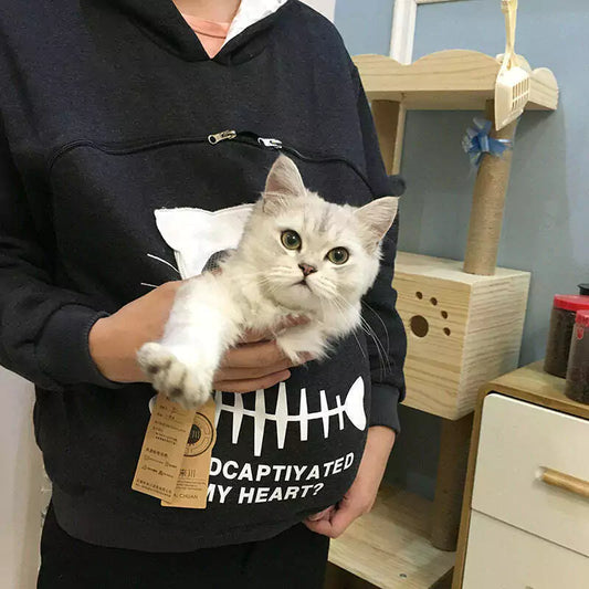 HOODIE CAT LOVER™️Lo más cómodo, hermoso y práctico que tendrás hoy