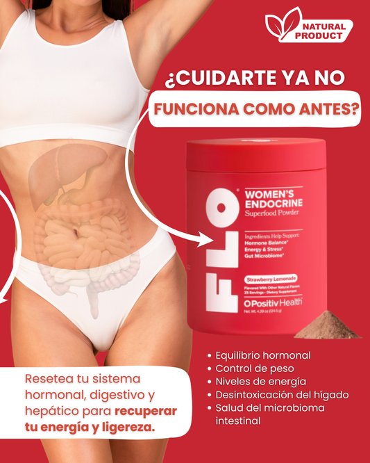 Superalimento endocrino en polvo para mujeres