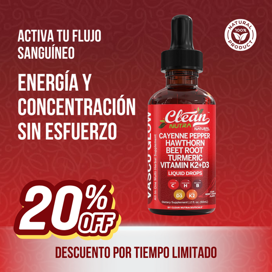 Clean Nutra | Salud en un gotero | Corazón Fuerte, Digestión Óptima. La Fórmula Todo-en-Uno que Esperabas🤩