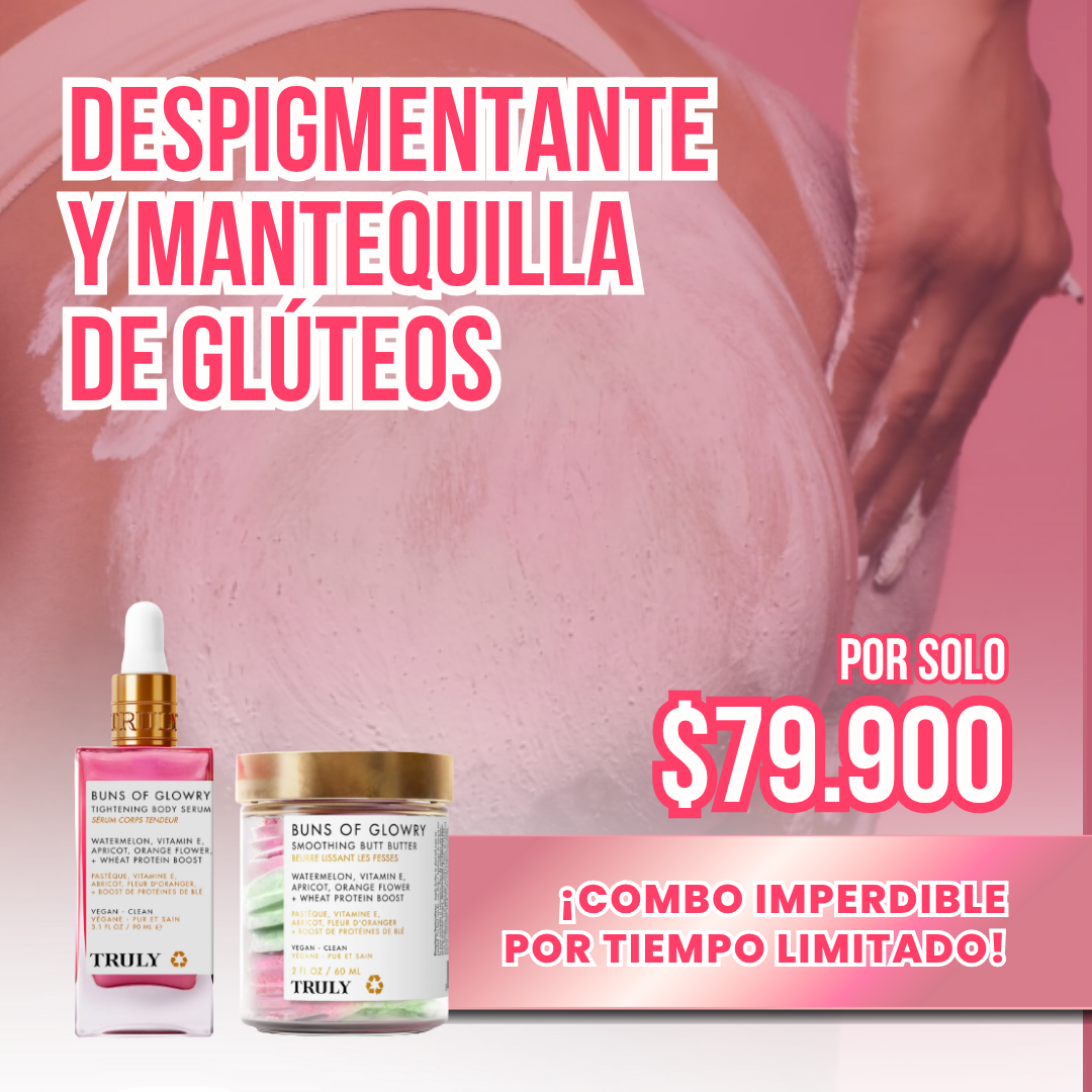 Despigmentante y mantequilla para glúteos - Truly ¡Oferta especial!