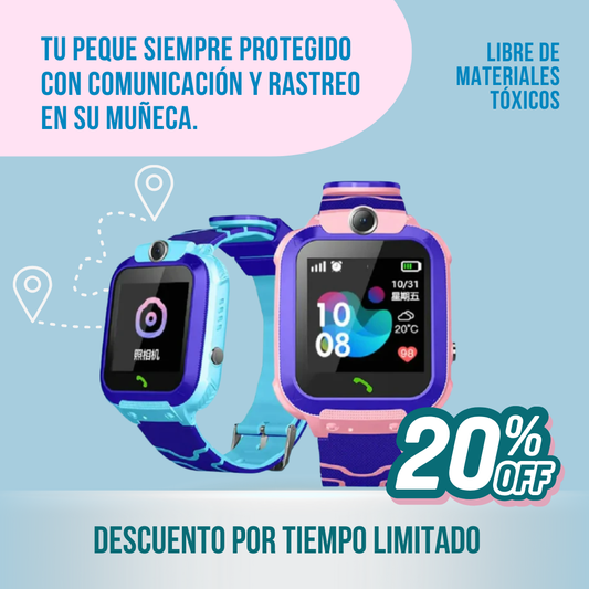 El Reloj GPS que le da Libertad a tu Peque y Calma a tu Corazón😍