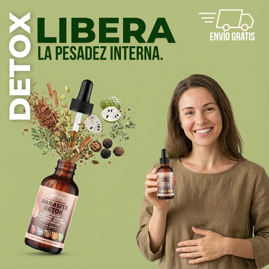 DETOX DESPARASITANTE | Ritual botánico de doble acción: ligereza física + energía estable, en días.