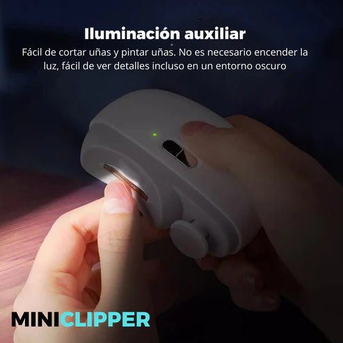 MINICLIPPER™️| Cortauñas eléctrico 2 en 1