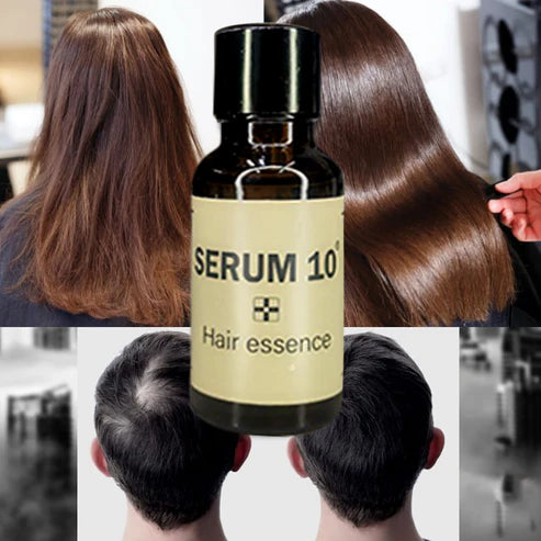 2x1 TU PELO 5 VECES MÁS LARGO Y SIN CAÍDA®️Serum capilar con extracto de romero, jengibre, ginseng, raíz de vellón, aceite de semilla de uva.