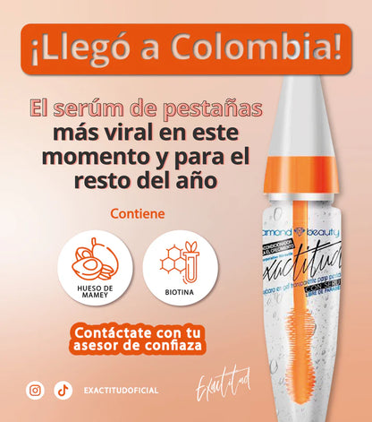 SERUM DE PESTAÑAS EXACTITUD 100% ORIGINAL™️ El serum más viral de TikTok por sus resultados impresionantes