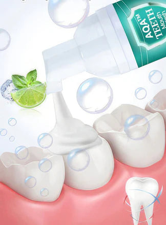 AQUA SMILE™️Combate todos los problemas bucales, no es una simple espuma blanquedora