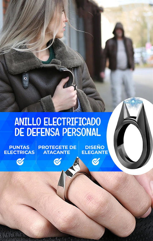 ANILLO ELECTRICO DE DEFENSA PERSONAL