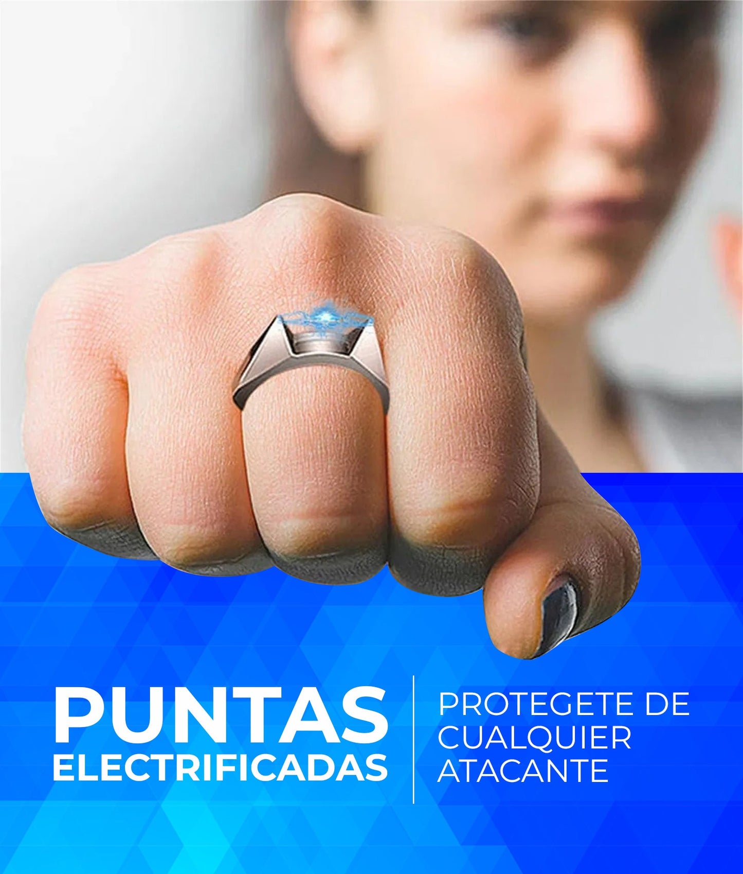 ANILLO ELECTRICO DE DEFENSA PERSONAL