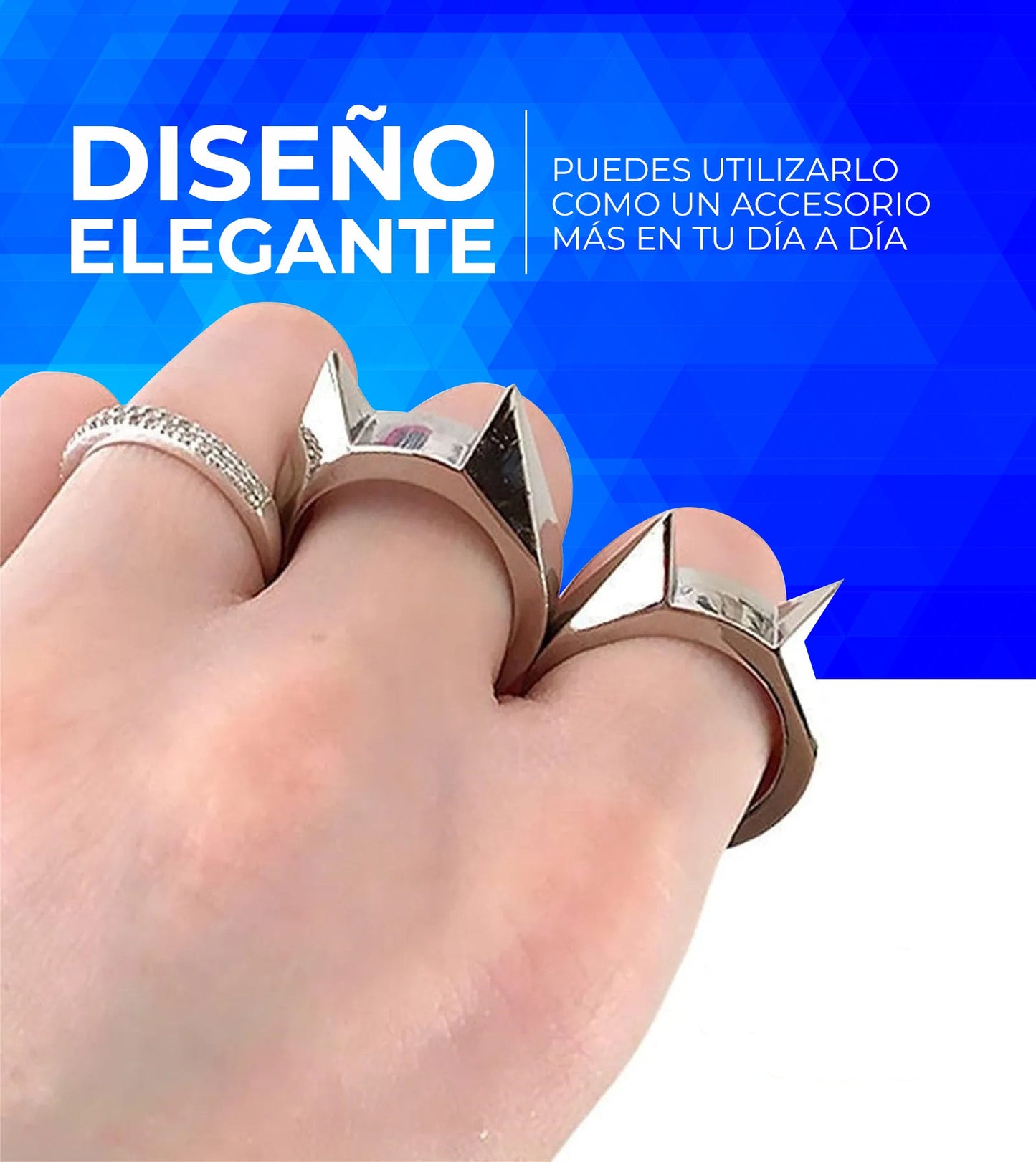 ANILLO ELECTRICO DE DEFENSA PERSONAL