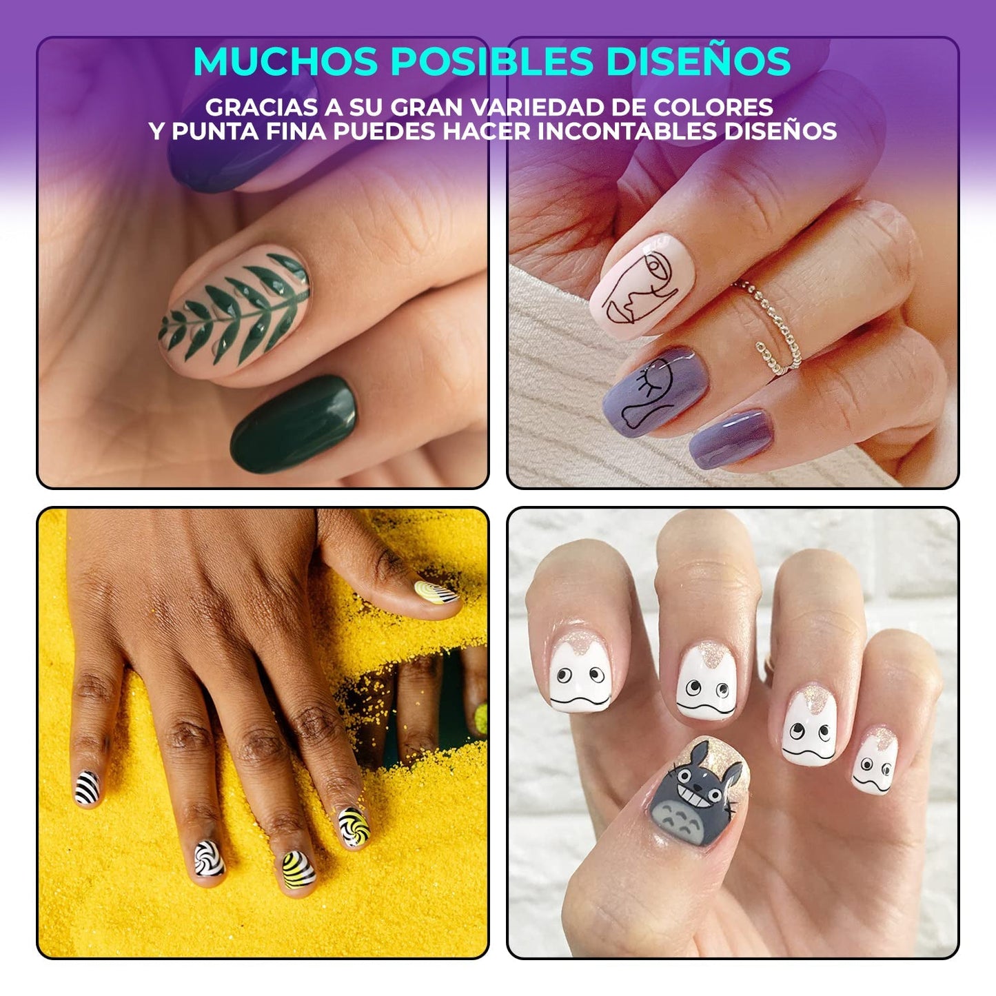 KIT PRO X 12 Marcadores acrílicos para uñas™️ Para un estilo único💅🏽