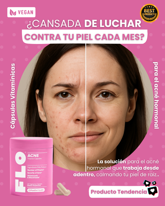 Cápsulas Vitamínicas para el acné hormonal