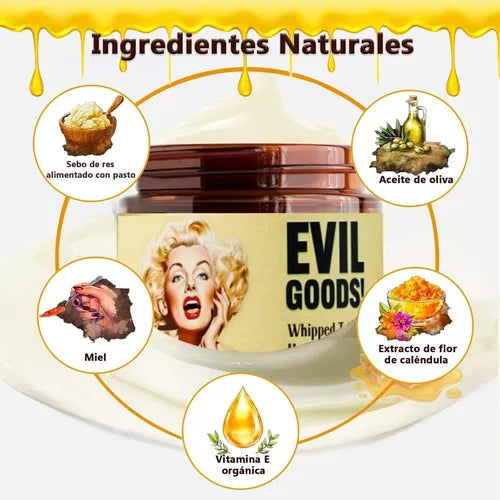 💋EVIL GOODS! Whipped Tallow Honey Balm™️Tu rostro vivirá agradecido