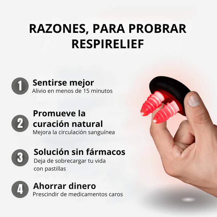 RespiRelief - Dispositivo de terapia nasal