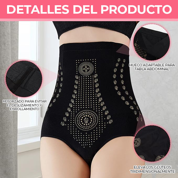 PANTY FAJA DE IONEX ™️ baja tallas, reduce estrías y mejora la circulación