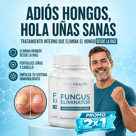 Fungus Eliminator | PROMO 2X1 | Uñas Fuertes y Libres de Hongos