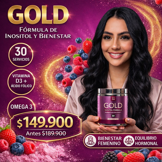 GOLD | Bienestar hormonal desde el interior | Dile adiós al Ovario poliquístico.