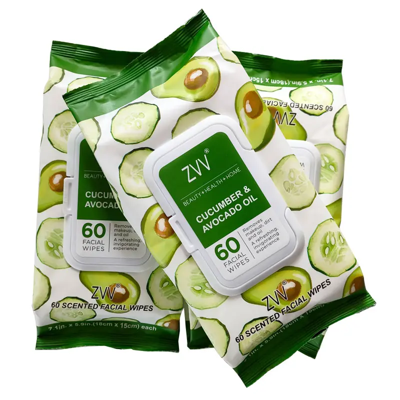 NutriClean Pack de Toallitas desmaquilladoras ™️ A base de aguacate, pepino y colágeno