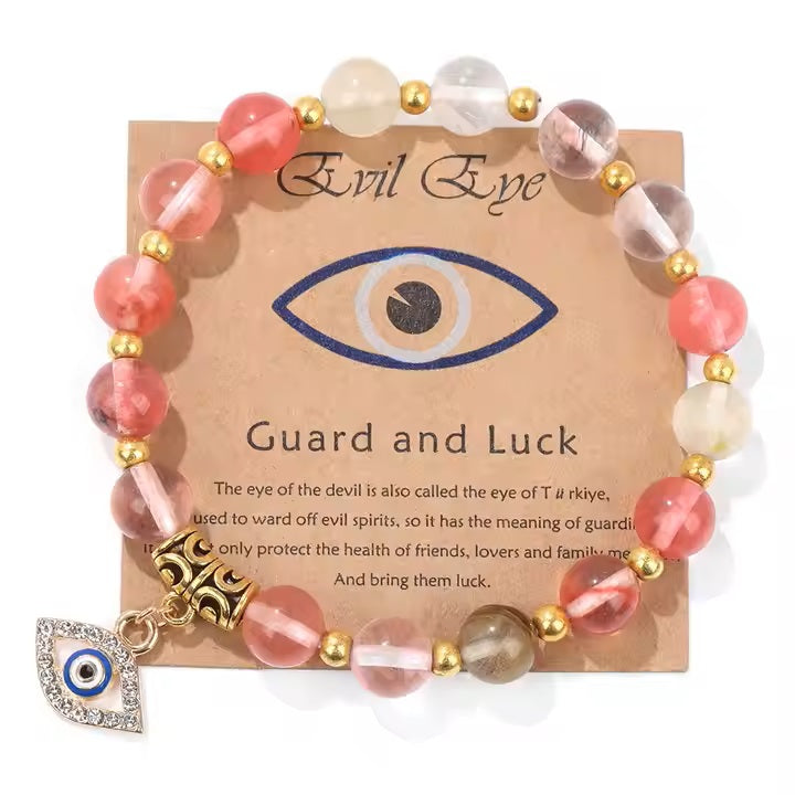 Pulsera Devil Eyes Charm ™️Más que una pulsera; Protege, atrae prosperidad, éxito y abundancia