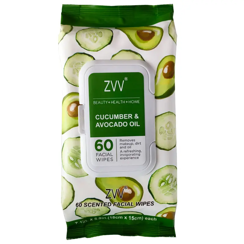 NutriClean Pack de Toallitas desmaquilladoras ™️ A base de aguacate, pepino y colágeno