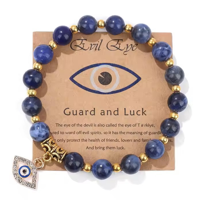 Pulsera Devil Eyes Charm ™️Más que una pulsera; Protege, atrae prosperidad, éxito y abundancia