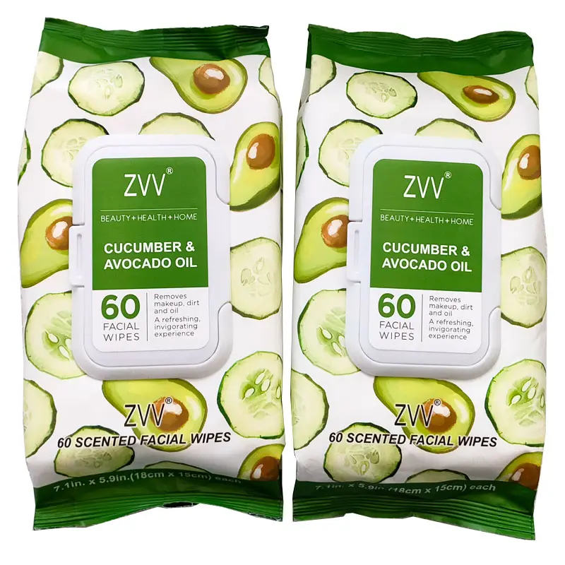 NutriClean Pack de Toallitas desmaquilladoras ™️ A base de aguacate, pepino y colágeno