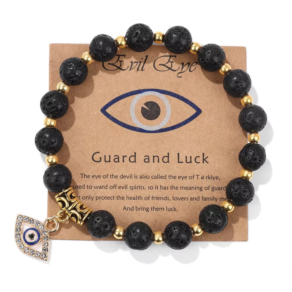 Pulsera Devil Eyes Charm ™️Más que una pulsera; Protege, atrae prosperidad, éxito y abundancia