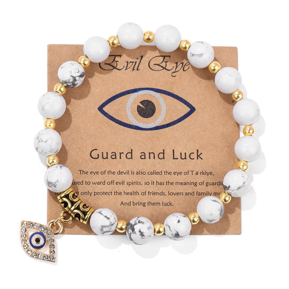 Pulsera Devil Eyes Charm ™️Más que una pulsera; Protege, atrae prosperidad, éxito y abundancia