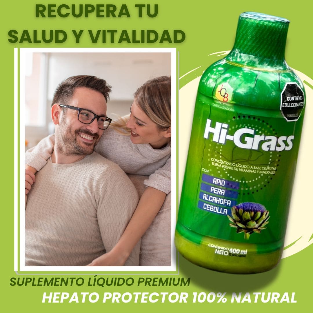 HI-GRASS™️Perfecto para desintoxicar tu cuerpo a profundidad - Salud Hepática