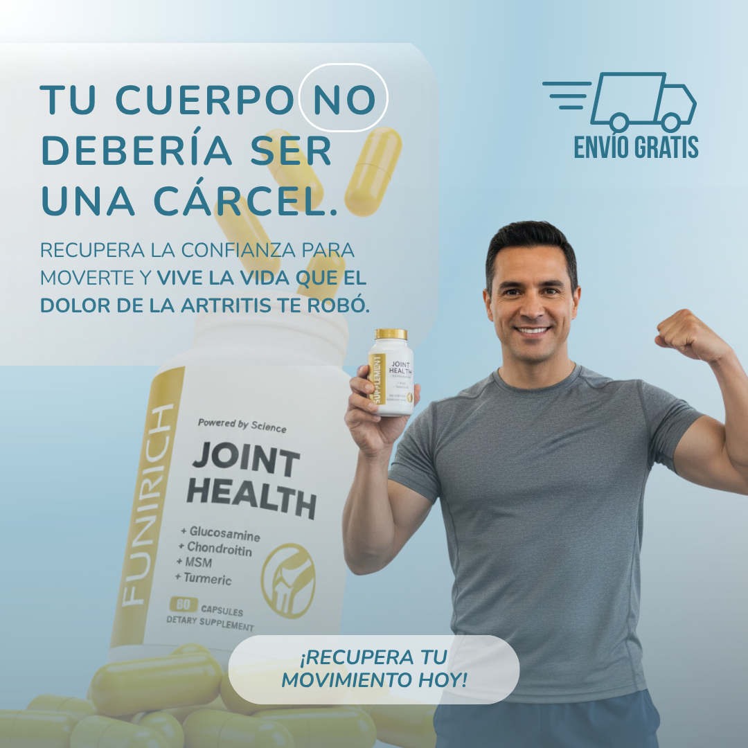 JOIN HEALTH: El alivio que te devuelve ritmo y movilidad en solo 7 días.