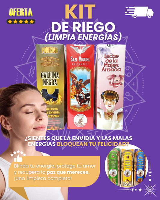 KIT DE RIEGO (LIMPIA ENERGÍAS)