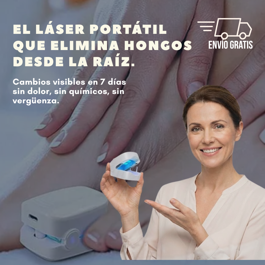 HONGOSTOP LÁSER™ | La luz que entra donde la crema nunca pudo.