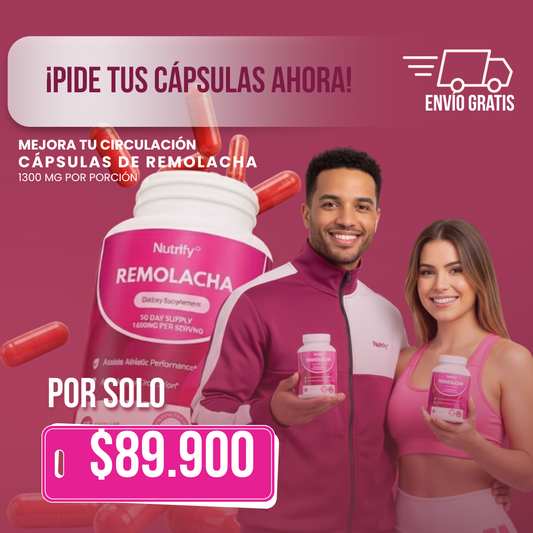 Suplemento de remolacha | Corazón y circulación sanguínea en perfecto estado.