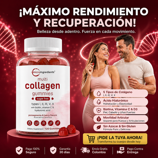 Multi Collagen Complex | Juventud y Vitalidad en cada Goma