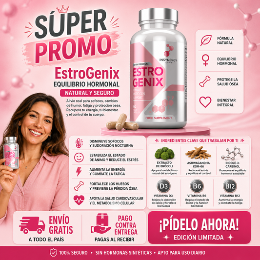 EstroGenix | Equilibrio hormonal y bienestar femenino absoluto