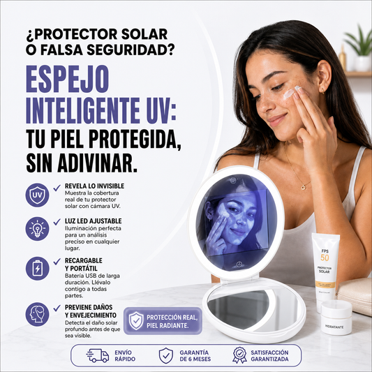 Espejo Inteligente UV | Tu Escudo Invisible