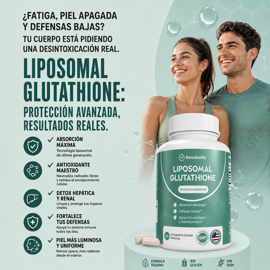 Liposomal Glutathione | Desintoxicación Total