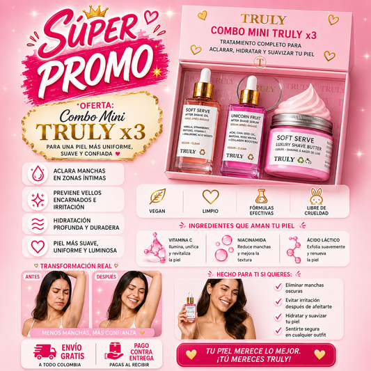 Combo Mini Truly x3 | Piel Radiante y Sin Manchas