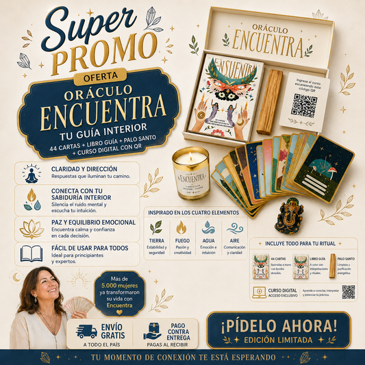 KIT  De Oráculo Encuentra | Conecta con tu Interior y Encuentra Respuestas