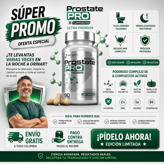 Prostate Pro | El Poder de tu Confort Masculino