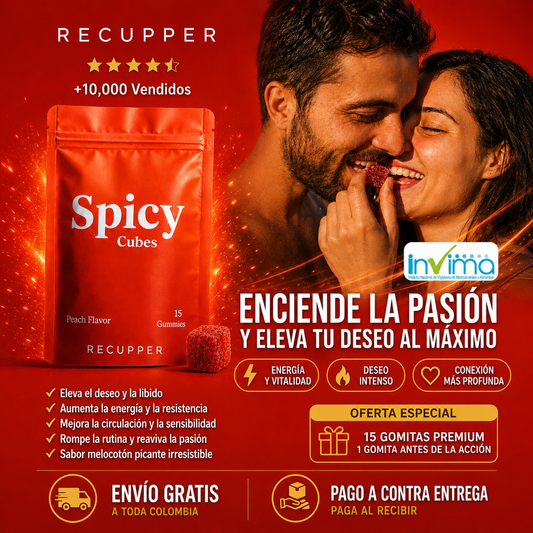 Recupper™ Spicy Cubes | Enciende tu Pasión al Instante