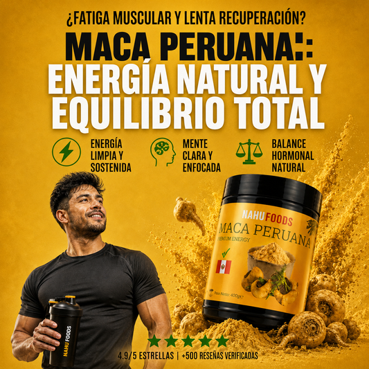 Maca Peruana Premium | Energía y Vitalidad Natural