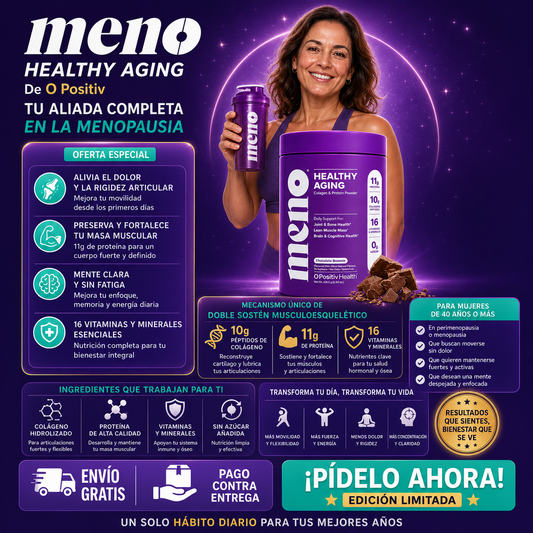 MENO Healthy Aging | Vitalidad y Alivio Articular