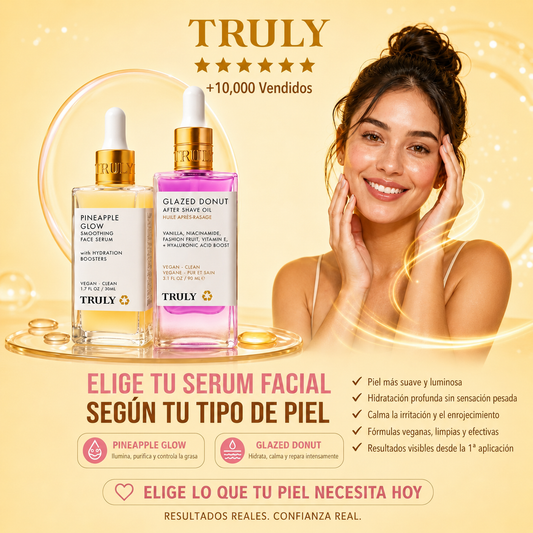 Serum Facial de Truly (Pineapple Glow | Glazed Donut)