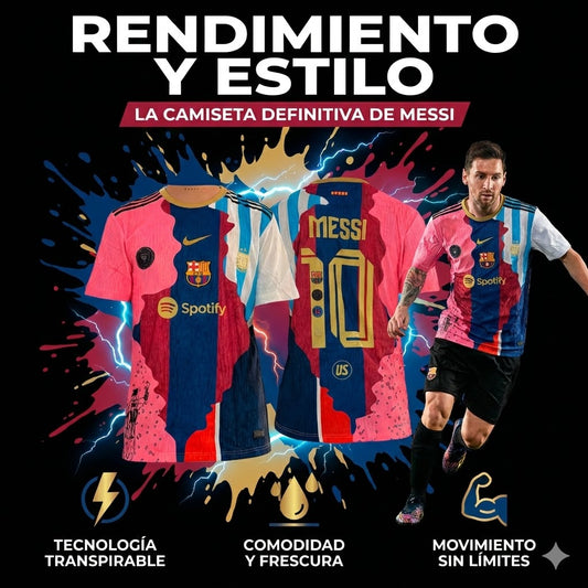 Camiseta Conmemorativa Messi | Pasión sostenible.