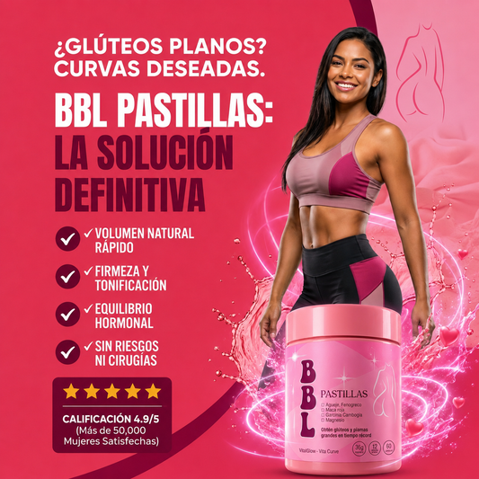 BBL Pastillas | Luce Increíble y Moldea tu Figura