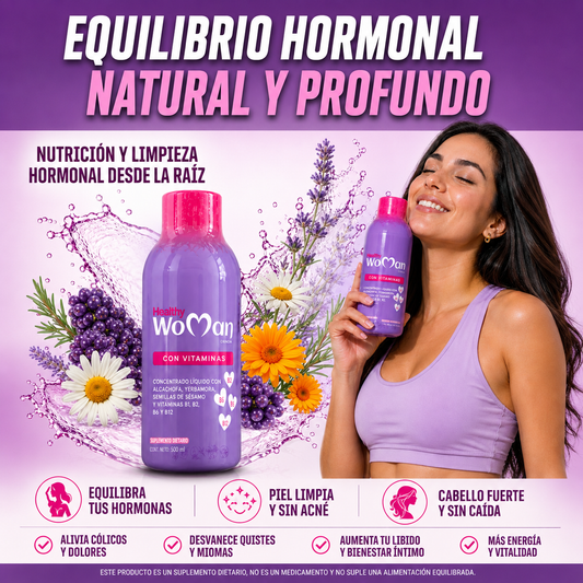 Woman: Regulador Hormonal | Belleza y Bienestar Sin Dolor