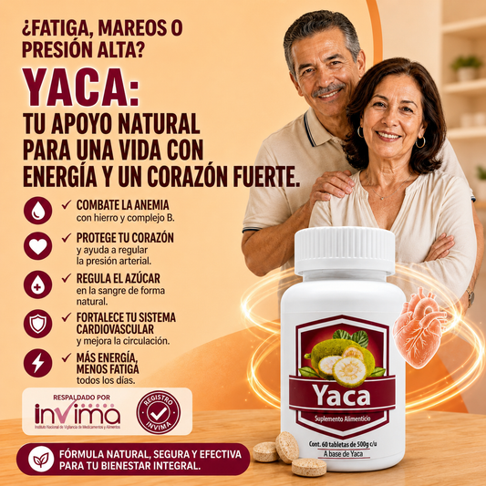 Yaca suplemento alimenticio | Control Metabólico y Vitalidad