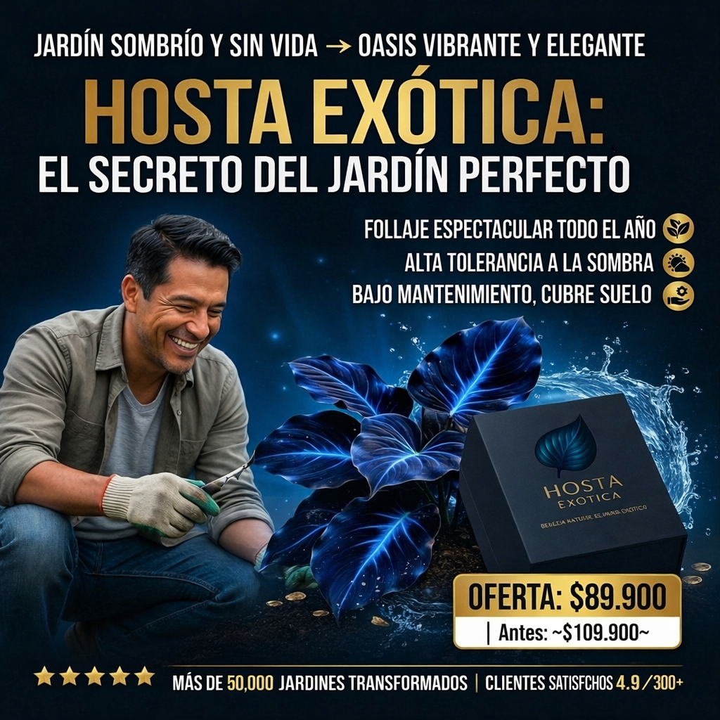 Hosta Exótica: El Lujo de la Sombra