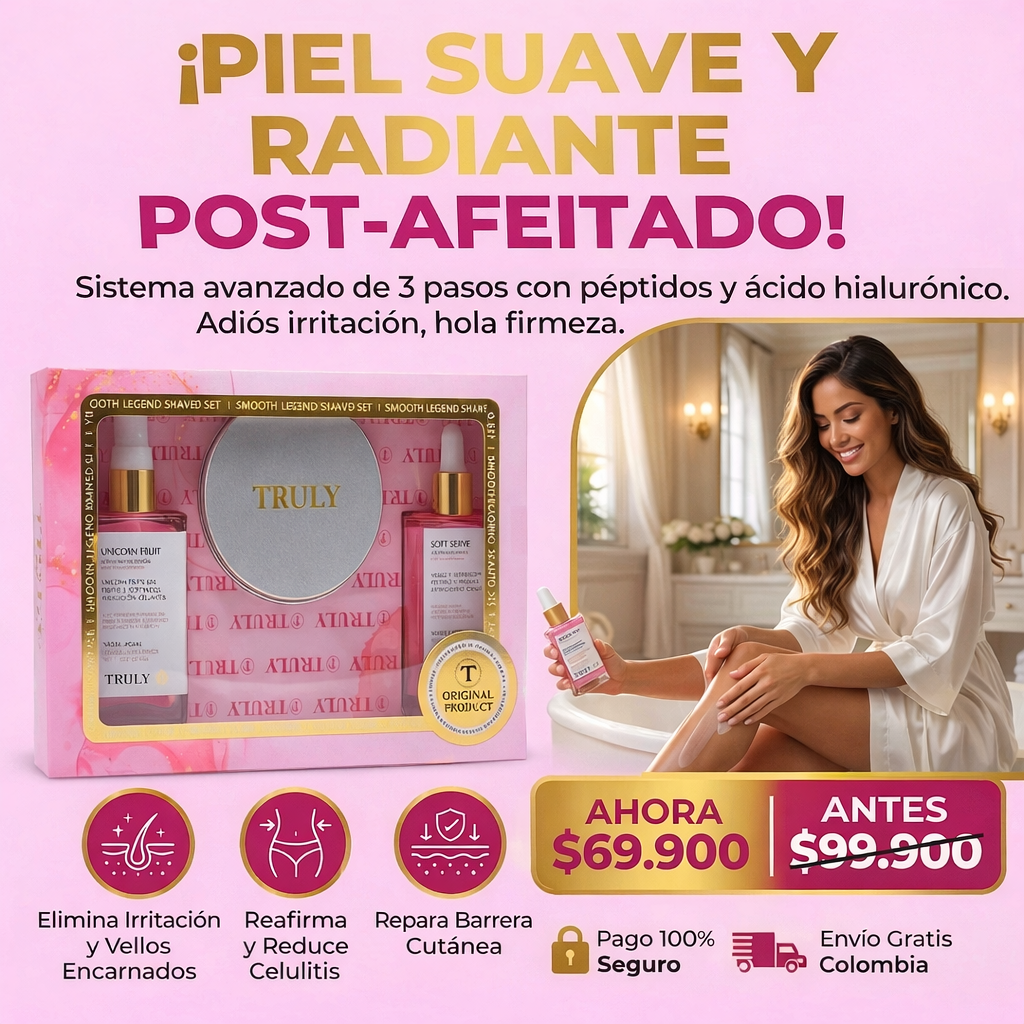 Combo mini Truly X3 productos | Mejora la apariencia de tu piel | 2 aceites + 1 mantequilla